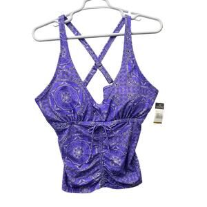 NEW W/ Tags, California Waves Plus Size Tankini Top Size 3(22/24)